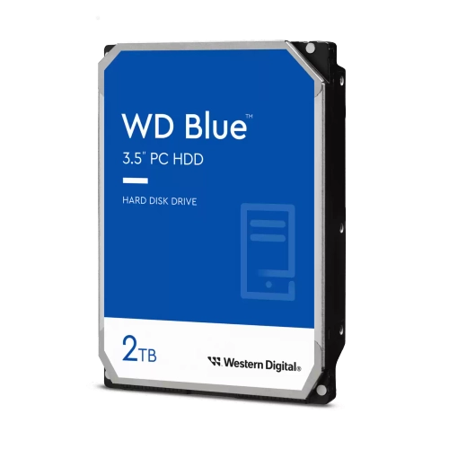 Disco Interno HDD WESTERN DIGITAL Blue 2TB 3.5" SATA 3.0 5400rpm