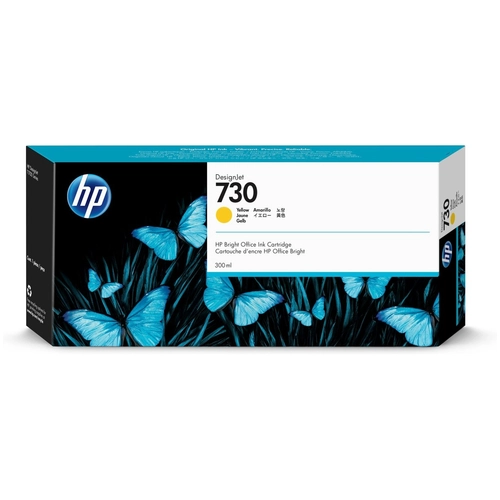 Cartucho de Tinta Plotter HP  730  Amarilla Alta Capacidad
