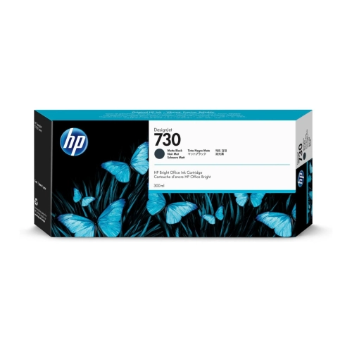 Cartucho de Tinta Plotter HP  730  Negro  Mate Alta Capacidad