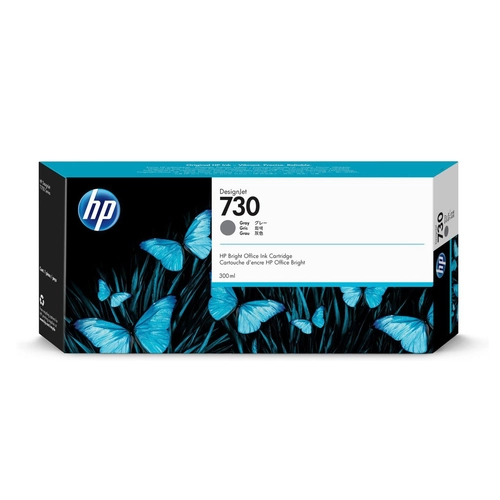 Cartucho de Tinta Plotter HP  730 Gris Alta Capacidad