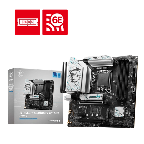 Motherboard MSI B760M GAMING PLUS WIFI DDR5 LGA1700