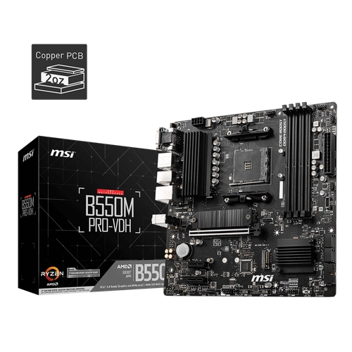 Mother MSI B550M PRO-VDH (AM4)