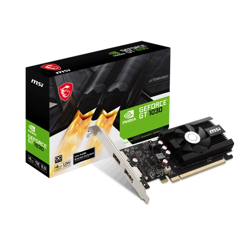 Placa MSI NVIDIA GeForce GT 1030 4GD4 LP OC
