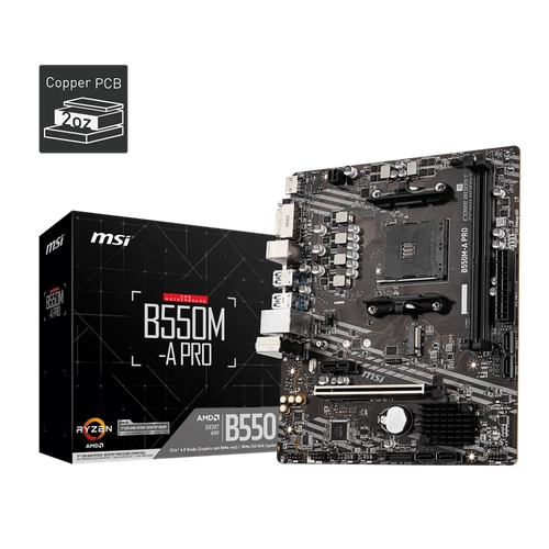 Motherboard MSI B550M-A PRO (AM4)