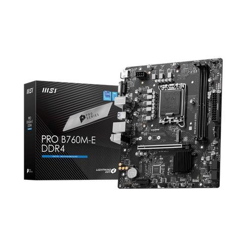 Motherboard MSI PRO B760M-E DDR4 (LGA1700)