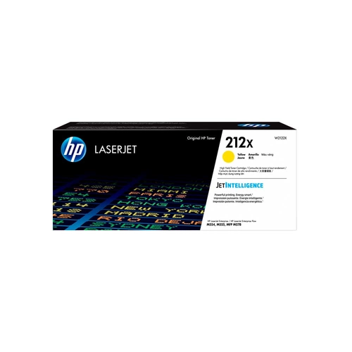 Toner HP 212X Amarillo Alto Rendimiento