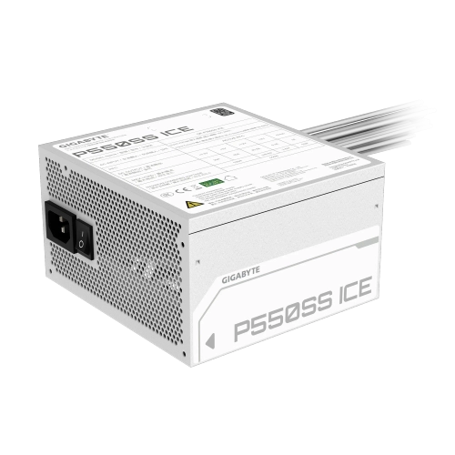 Fuente GIGABYTE P550S 550W 80 PLUS Silver Blanca