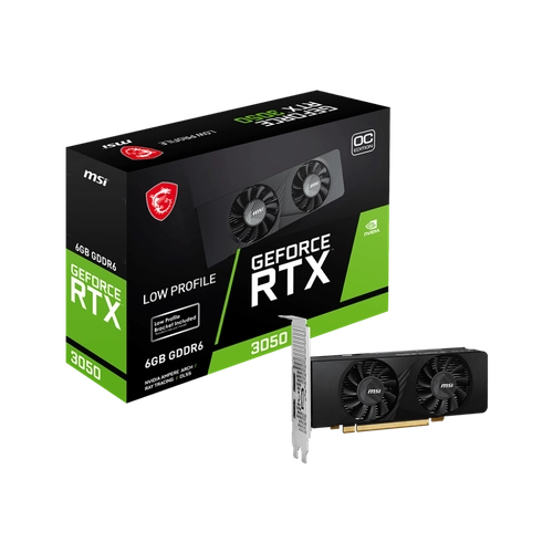 Placa MSI NVIDIA GeForceRTX 3050 LP 6G OC