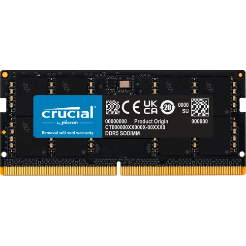 Memoria Crucial SODIMM 48GB DDR5-5600 CL46 (16Gbit