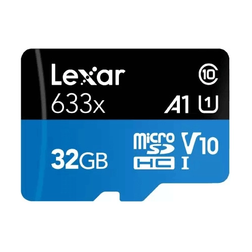 Tarjeta microSDXC Lexar  633x 32GB UHS-I C10 sin adaptador