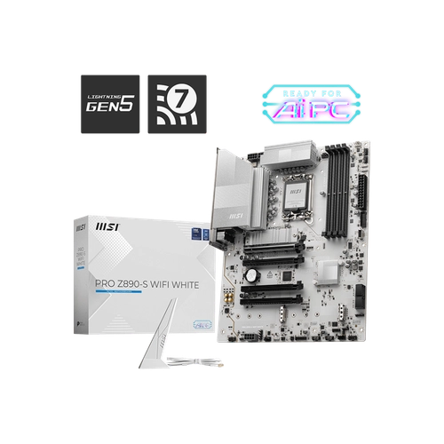 Motherboard MSI PRO Z890-S WIFI  WHITE LGA1851 DDR5