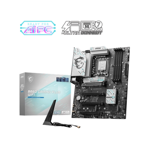 Motherboard MSI B860 GAMING PLUS WIFI LGA 1851 DDR5