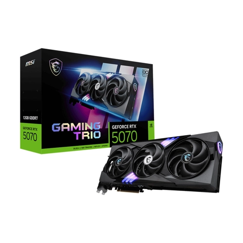 Placa MSI NVIDIA GeForce RTX 5070 12G GAMING TRIO OC