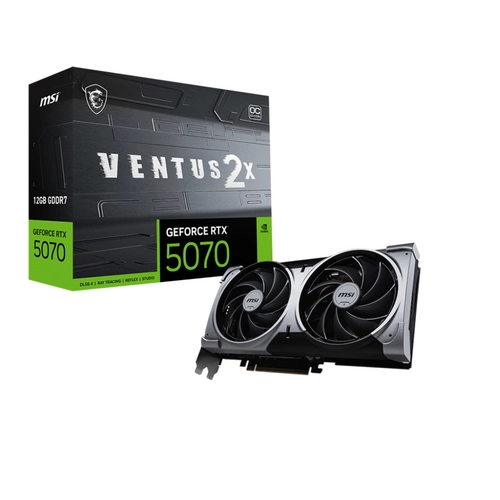 Placa MSI NVIDIA GeForce RTX 5070 12G VENTUS 2X OC