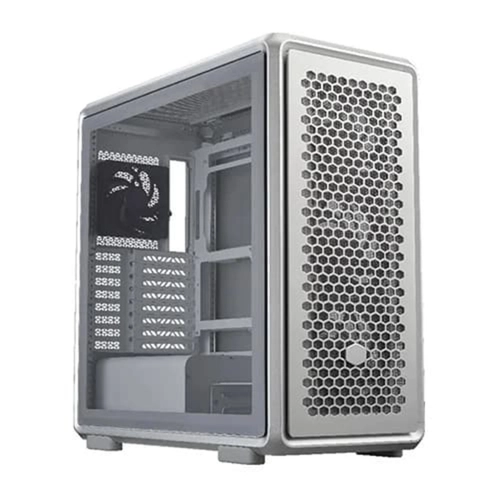 Gabinete Cooler Master MasterFrame 600 4 Fans Sickleflow ARGB Aluminio Modular Silver s/fuente