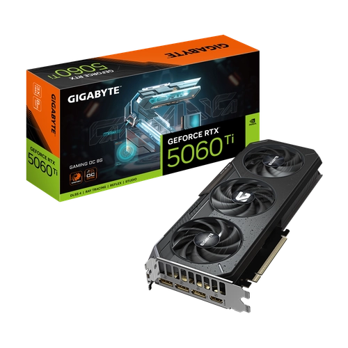 Placa de Video GIGABYTE NVIDIA GeForce RTX 5060 Ti GAMING OC 8G