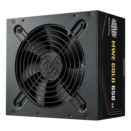 Fuente Cooler Master MWE Gold 650W 80 Plus NM FR A/AR cord