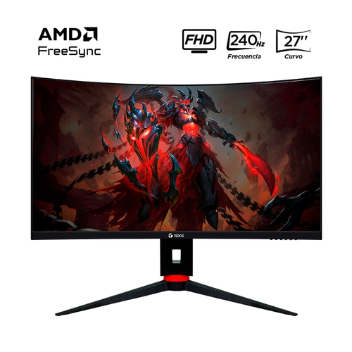 Monitor Teros TE-2764G Gaming 27" Curvo VA FHD (1920 x 1080) 240Hz 1ms