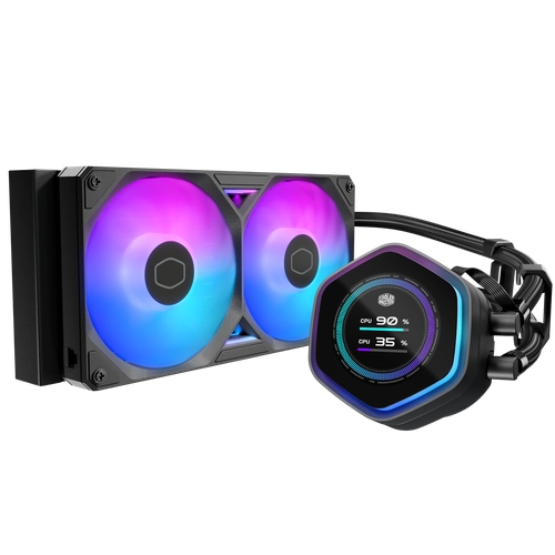 Water Cooler CM Masterliquid 240 Atmos II LCD ARGB